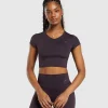 Elevate Ruched Crop Top