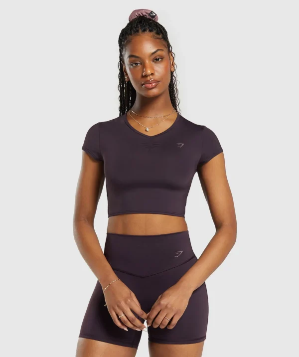 Elevate Ruched Crop Top