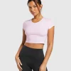 Elevate Ruched Crop Top