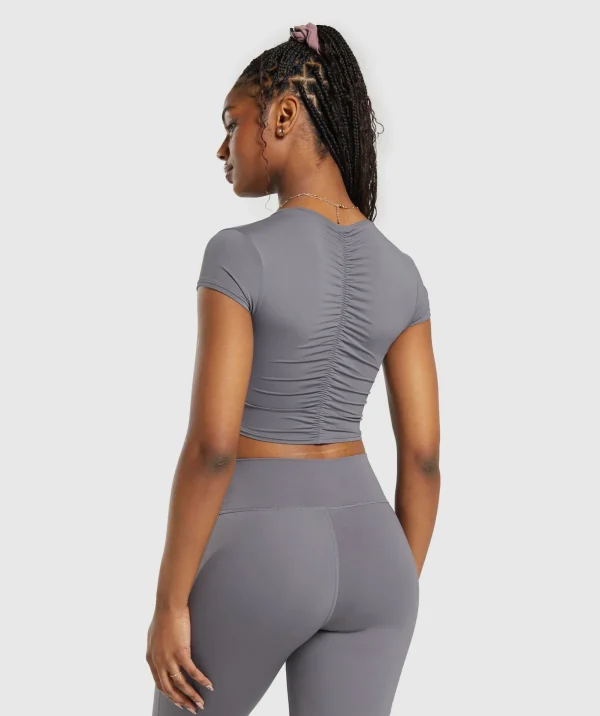 Elevate Ruched Crop Top