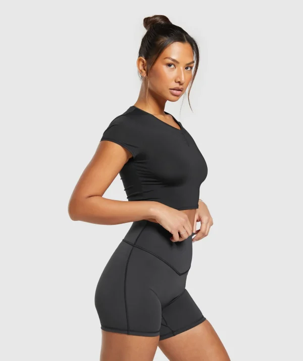 Elevate Ruched Crop Top