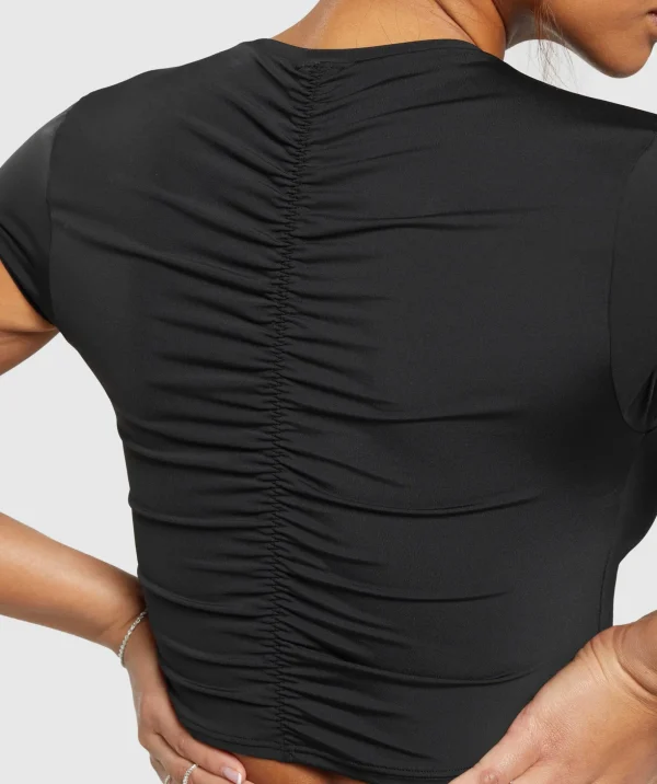 Elevate Ruched Crop Top