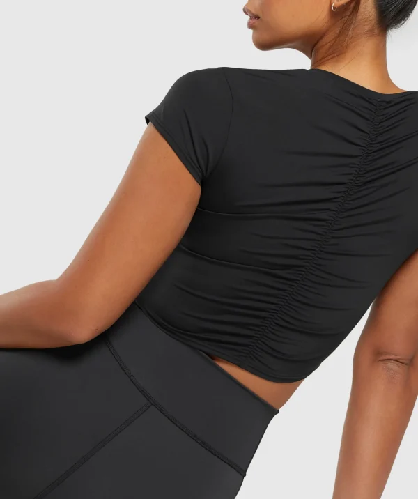 Elevate Ruched Crop Top