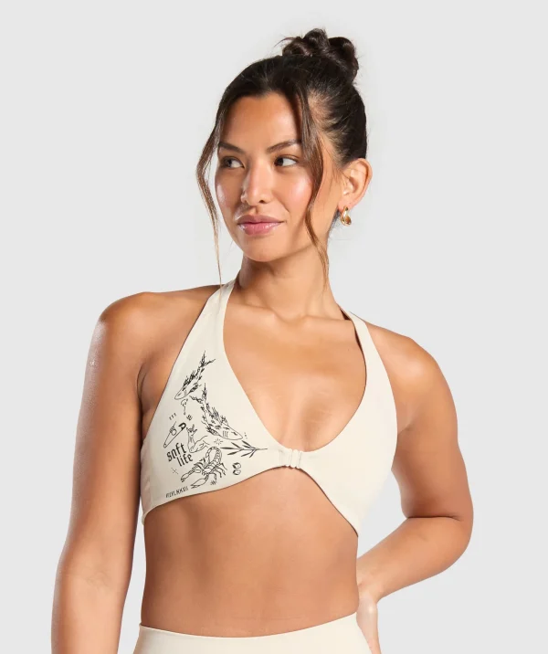 Elevate Tattoo Graphic Sports Bra