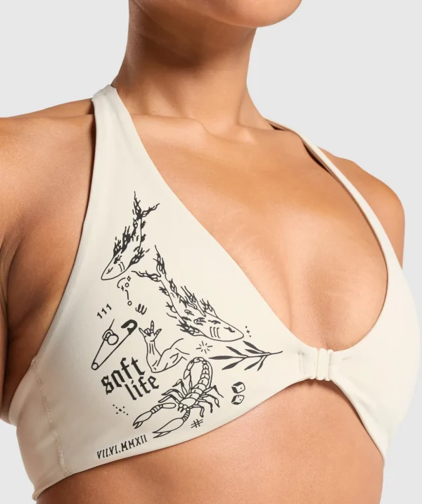 Elevate Tattoo Graphic Sports Bra