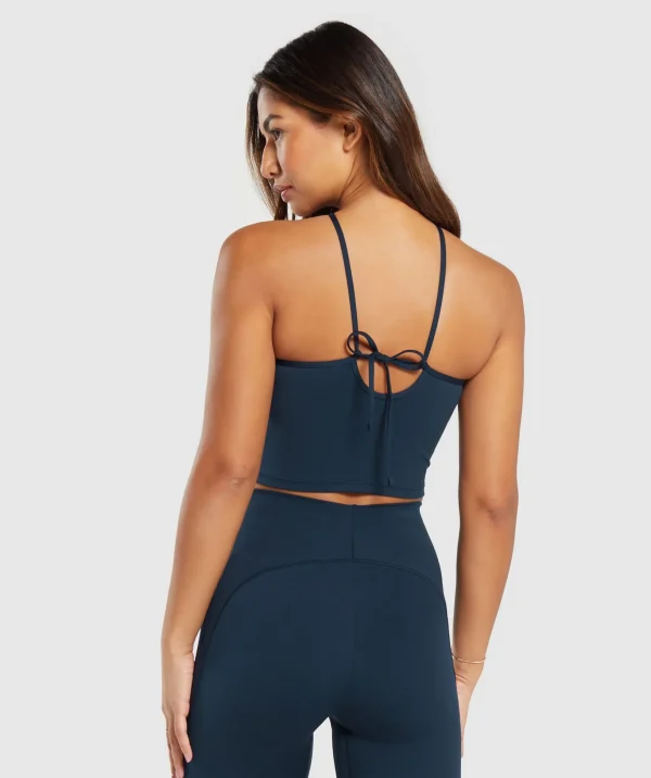 Everyday Halter Neck Ribbon Tank