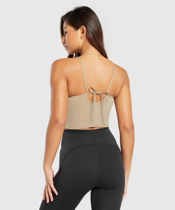 Everyday Halter Neck Ribbon Tank