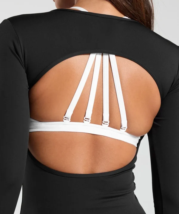 Everyday Open Back Long Sleeve Top