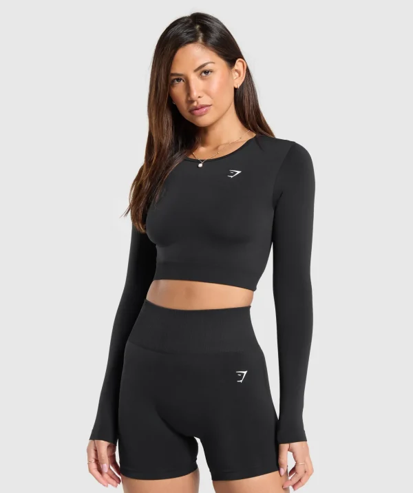 Everyday Seamless Long Sleeve Crop Top