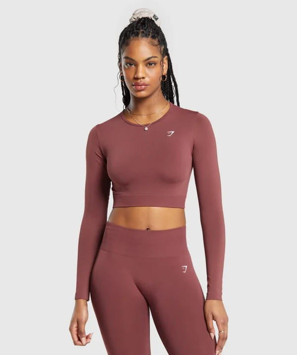 Everyday Seamless Long Sleeve Crop Top