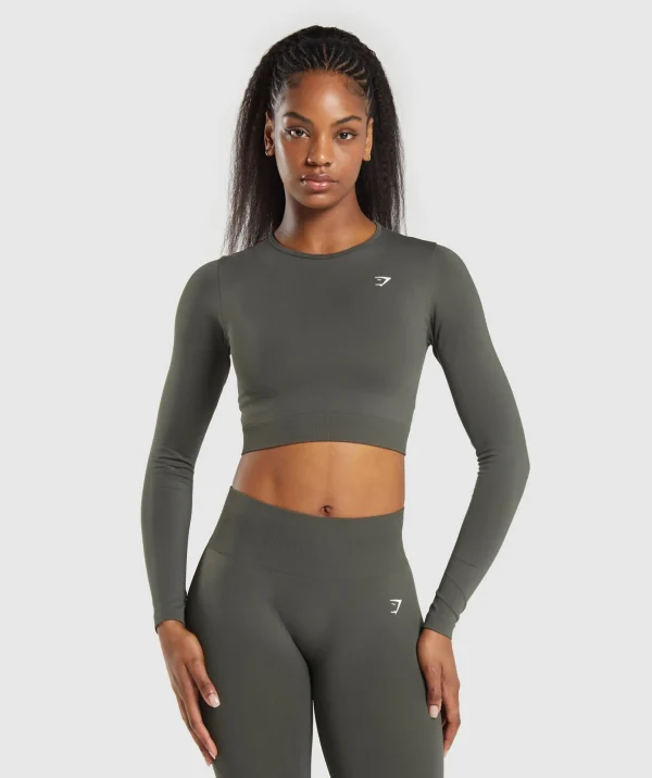 Everyday Seamless Long Sleeve Crop Top