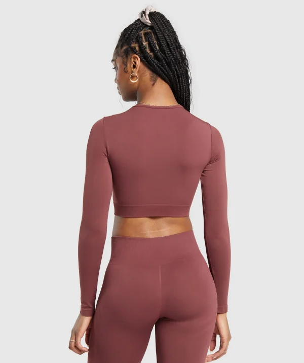 Everyday Seamless Long Sleeve Crop Top