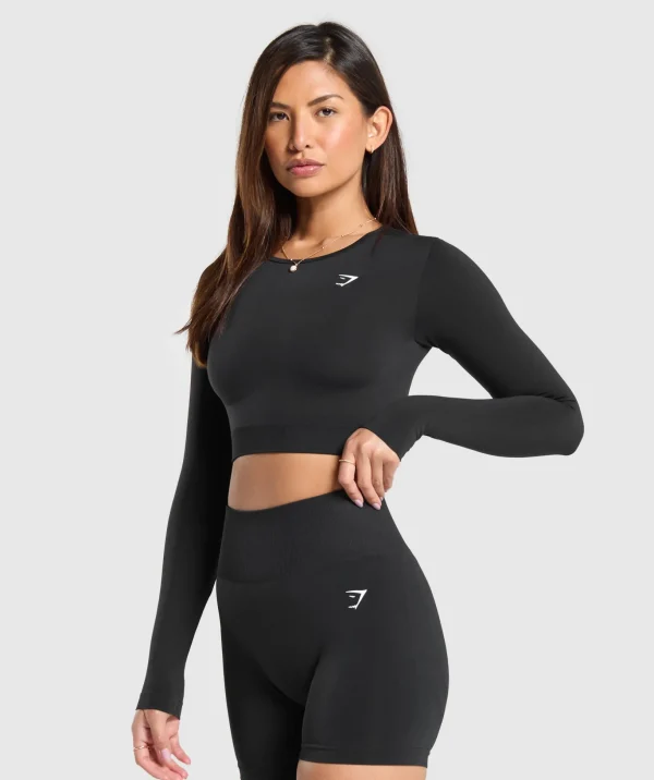 Everyday Seamless Long Sleeve Crop Top