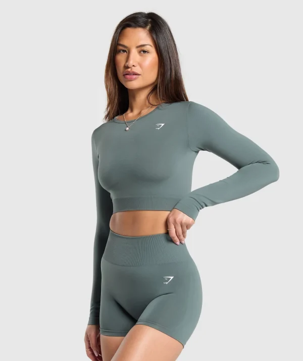 Everyday Seamless Long Sleeve Crop Top