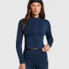 Everyday Seamless Zip Tracktop