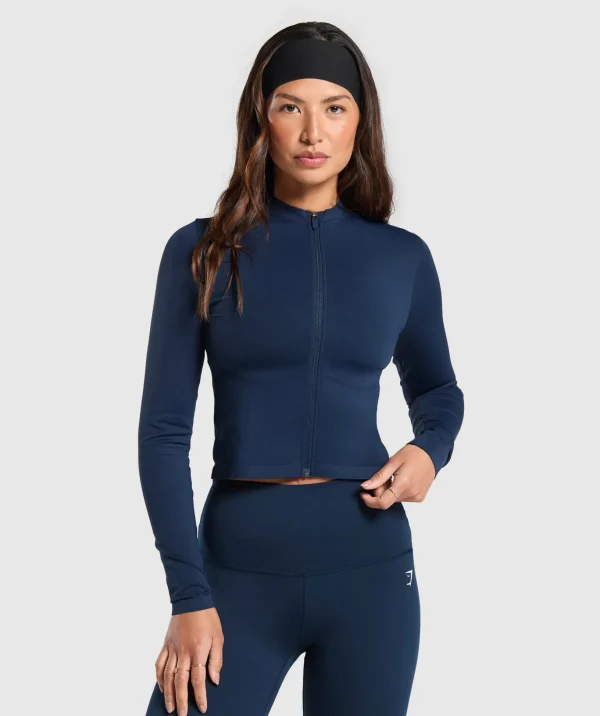 Everyday Seamless Zip Tracktop