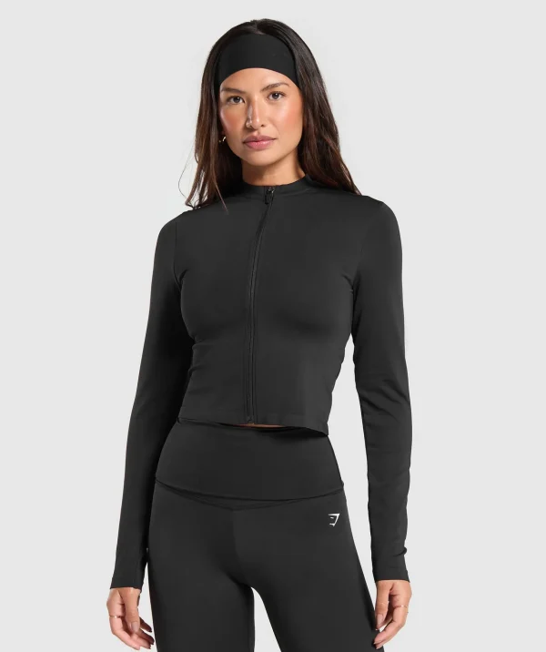 Everyday Seamless Zip Tracktop