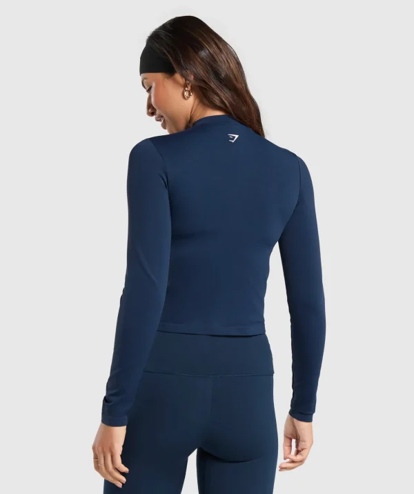 Everyday Seamless Zip Tracktop