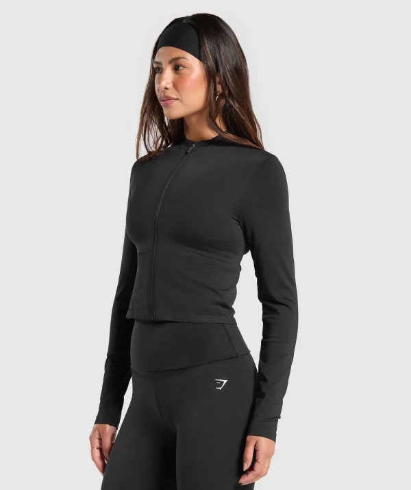 Everyday Seamless Zip Tracktop