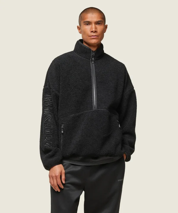 everywear Half Zip Sherpa Jacket