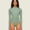 everywear Long Sleeve Active Bodysuit