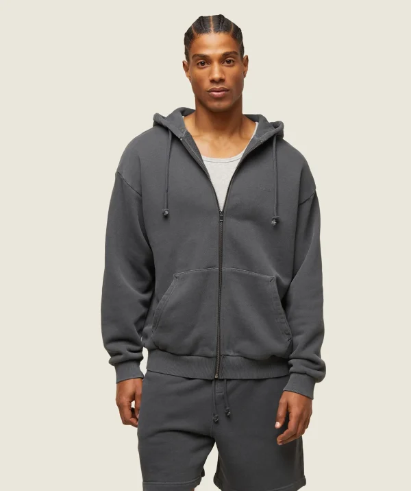 everywear Relaxed Zip Hoodie