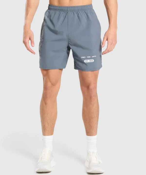 Fitness Graphic Shorts