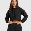 Fleece Crop Pullover