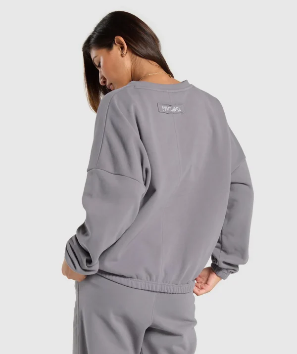 Fleece Oversized Sweatshirt