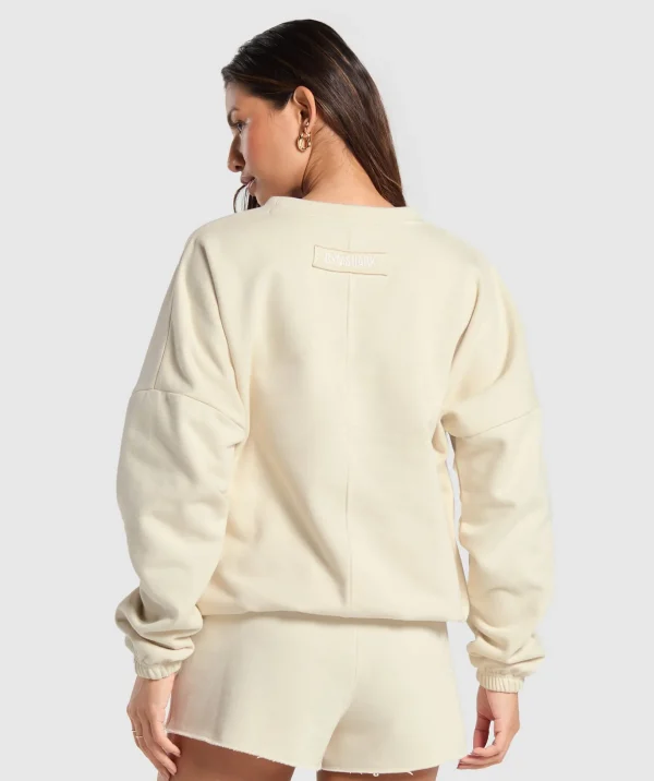 Fleece Oversized Sweatshirt