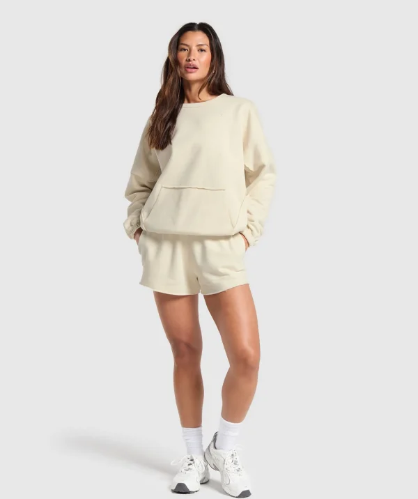 Fleece Oversized Sweatshirt