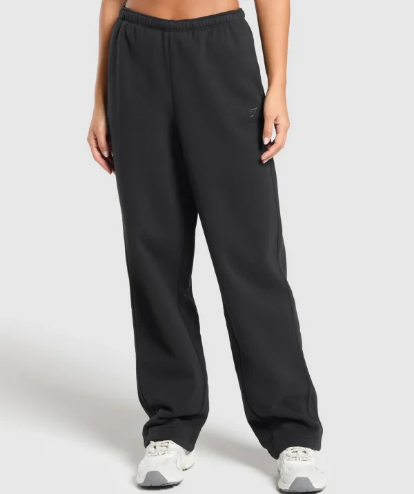 Fleece Straight Leg Joggers