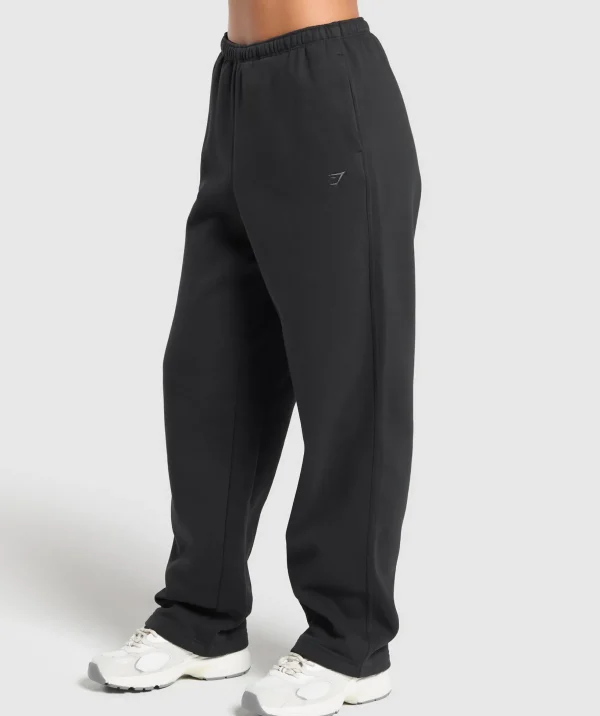 Fleece Straight Leg Joggers