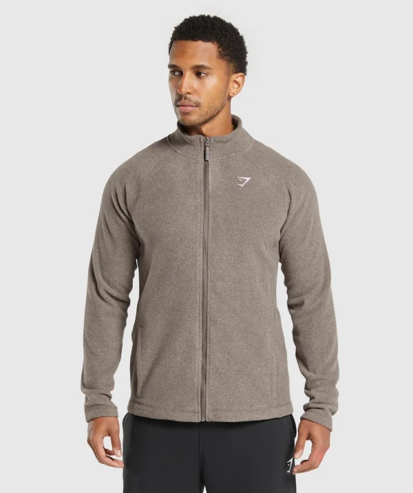 Fleece Zip Through Jacket