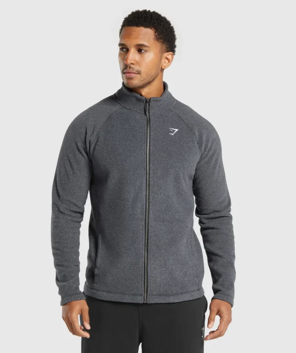 Fleece Zip Through Jacket