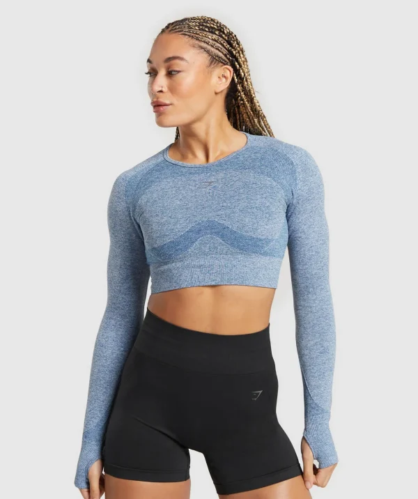 Flex Long Sleeve Crop Top