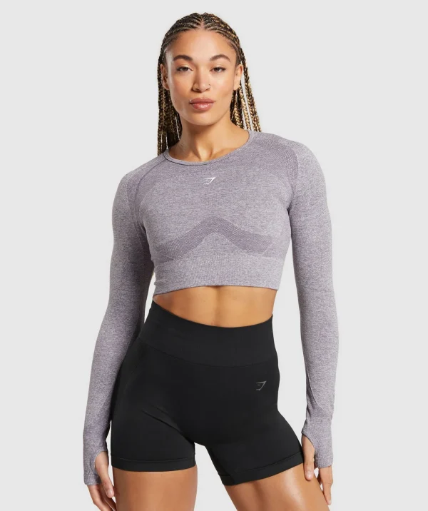 Flex Long Sleeve Crop Top