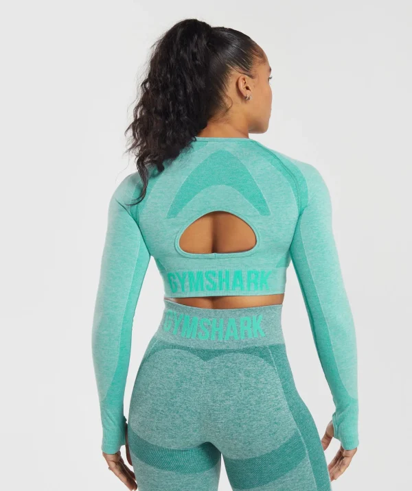 Flex Long Sleeve Crop Top