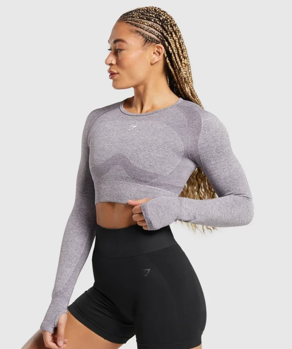 Flex Long Sleeve Crop Top