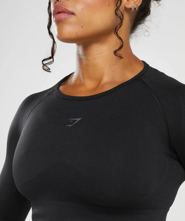 Flex Sports Long Sleeve Crop Top