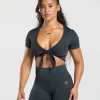 Gains Seamless Crop Top