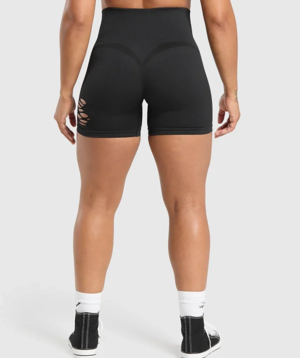 Gains Seamless Distressed Shorts