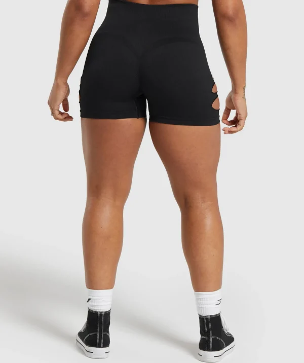 Gains Seamless Ripped Shorts