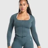 Gains Seamless Zip Up