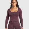 Gains Seamless Zip Up