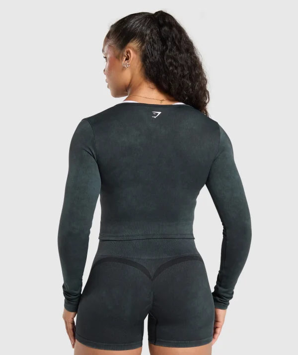 Gains Seamless Zip Up