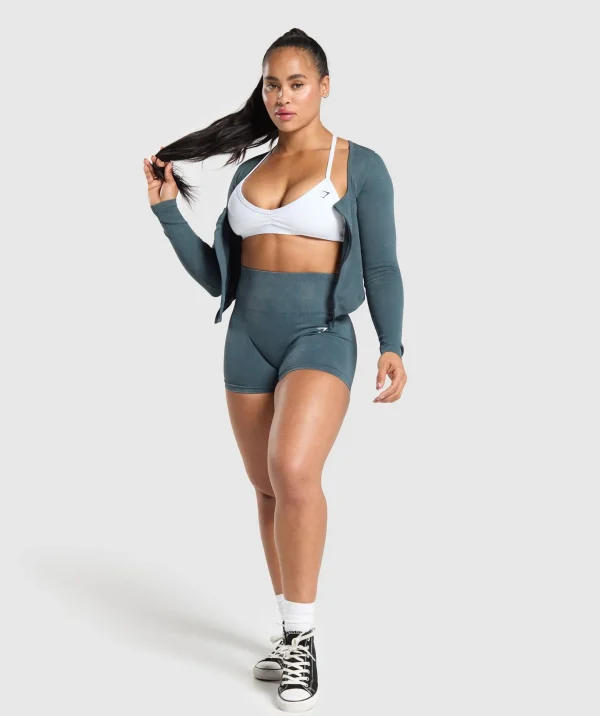 Gains Seamless Zip Up