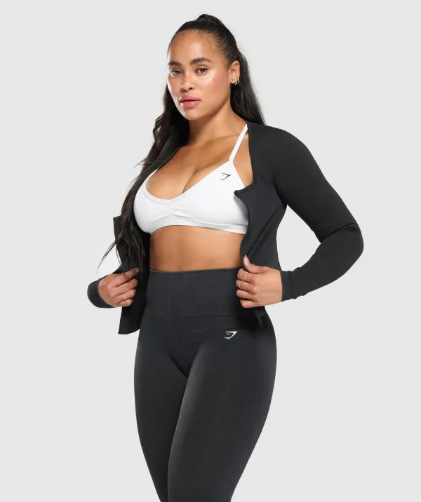 Gains Seamless Zip Up