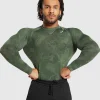 Geo Seamless Long Sleeve T-Shirt