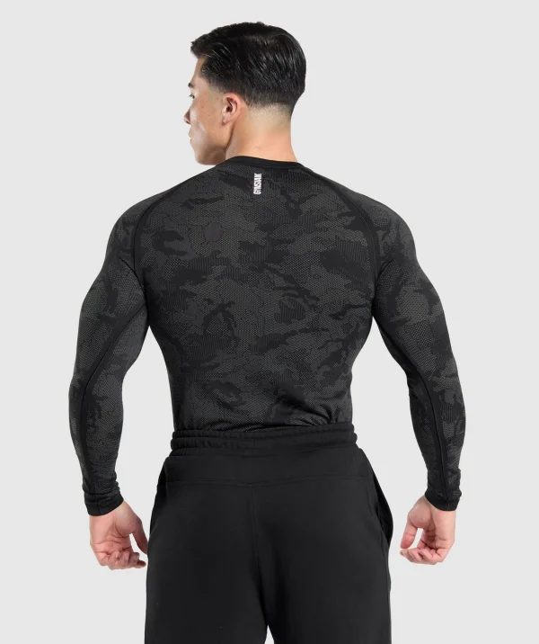 Geo Seamless Long Sleeve T-Shirt